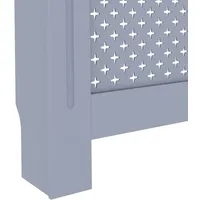 VidaXL Heizkörperverkleidung Anthrazit 152x19x81,5 cm MDF - Grau