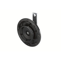 Hella Horn - 123 mm Flachsteckanschluss schwarz - -