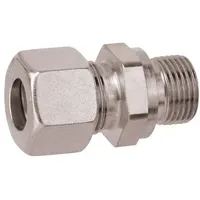 GOK Gerade-Einschraubverschraubung 0703800 RVS 10 mm x AG G