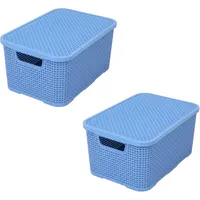 BranQ - Home essential Korb in Rattan Design 3er