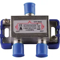 Schwaiger VTF8842 241 SAT-Verteiler 2-fach 5 - 2400MHz