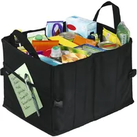 Hama Auto-Kofferraumtasche mit Klettbefestigung, faltbar, klein (37 x 29