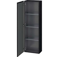 Duravit L-Cube Halbhochschrank LC1168L1616 40x24,3x132cm, Tür links Eiche schwarz