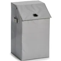 Zeller Present Wäschesammler, Polyester, grau