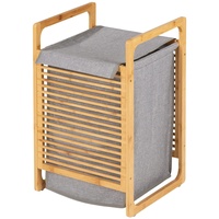 Wenko Wäschetruhe Bahari aus Bambus Körbe - Aufbewahrung