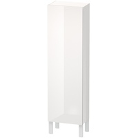 Duravit L-Cube Halbhochschrank 40x24,3x132cm, Tür re, weiß Hochglanz
