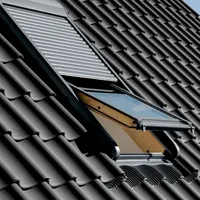 VELUX Elektro-Rollladen SML YK89 0000S Aluminium Dunkelgrau,