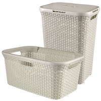 Curver Wäschekorb-Set STYLE beige