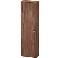 Duravit Brioso Hochschrank BR1321L1021 520x1770x240mm, Nussbaum Dunkel/Chrom, Tür links