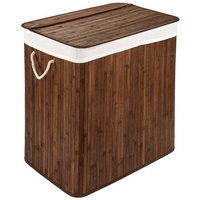 PANA PANA®ECO Bambus Wäschekorb mit Deckel • Wäschebox mit