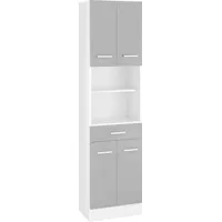 WELLTIME Hochschrank »Ribera«, grau