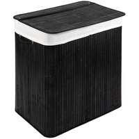 PANA PANA®ECO Bambus Wäschekorb mit Deckel • Wäschebox mit