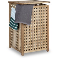 Relaxdays Wäschekorb Wäschesammler 75 l)