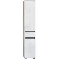Trendteam Hochschrank Sol weiß Hochglanz Lack 35x191x31 cm