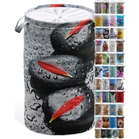 Sanilo Wäschekorb Elegance, 60 Liter, faltbar, mit Sichtschutz