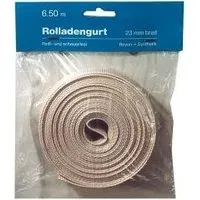 Rathgeber RATHGEBER, Rollladengurt 22/23mmx6m SB,silber 380kg Reißfestigkeit