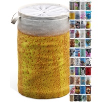 Sanilo Wäschekorb Bier, 60 Liter, faltbar, mit Sichtschutz