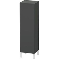 Duravit L-Cube Halbhochschrank individual, Tür rechts, graphit matt