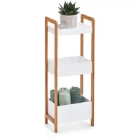 Zeller Standregal 28 x 20 x 74 cm Weiß