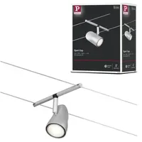 Paulmann WireDC Spot Cup Niedervolt-Seilsystem-Leuchte GU5.3 Chrom matt Chrom