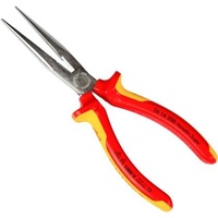 Knipex Flachrundzange mit Schneide