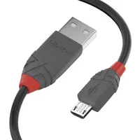 Lindy USB-Kabel USB 2.0 USB-A Stecker, USB-Micro-B Stecker 5.00m