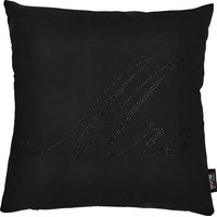 Done. Dekokissen Stone Mrs 45 x 45 cm Schwarz