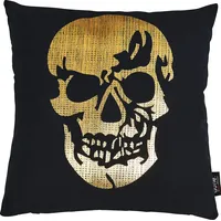 Done.® »Stone Skull« mit Totenkopf-Applikation, Kissenhüle mit Füllung, 1