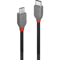 Lindy USB-Kabel USB 2.0 USB-C® Stecker, USB-Micro-B Stecker 1.00m