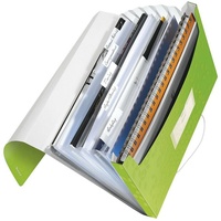 Leitz Fächermappe WOW 4589 6 Fächer grün