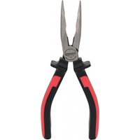 KS Tools ERGOTORQUE Flachrundzange, gebogen, 210mm
