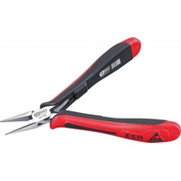 KS Tools ESD Spitzzange, gerade, ohne Hieb, 130 mm