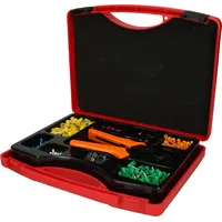 KS Tools Sortiment Drahtendhülse mit Crimpzange, 0,25 mm2 -