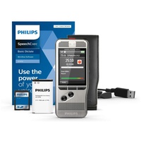 Philips Pocket Memo DPM6000 Digitales Diktiergerät mit 2Mic-Stereoaufnahme