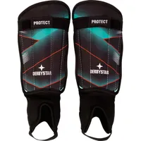 Derbystar Protect Schienbeinschoner türkis/schwarz/rot XL