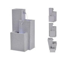 VidaXL Zimmerbrunnen mit LED-Licht Polyresin 22,5 x 18 x