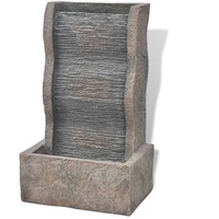 VidaXL Zimmerbrunnen mit LED-Licht Polyresin 28,5 x 20,5 x