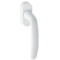 HOPPE Fenstergriff Atlanta 0530/US952 Alu.F9016/weiß 32-42mm Secustik®/VarioFit® Stand