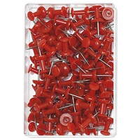 Wedo 100 WEDO Pinnnadeln Diabolo rot