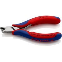 Knipex 64 32 120 Elektronik-Vornschneider mit Mehrkomponenten-Hüllen 120 mm