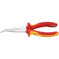 Knipex 26 26 200 T Flachrundzange 40° gebogen Chrom-Vanadium