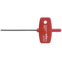 Wiha Stiftschlüssel mit Schlüsselgriff Sechskant schwarzoxidiert 1,5 x 60