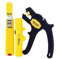Jokari Kabelverarbeitungs-Set Ø Kabelmesser Kabel-Entmanteler und Abisolierzange