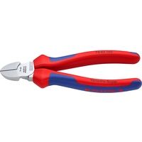 Knipex Seitenschneider verchromt mit Mehrkomponenten-Hüllen 160 mm