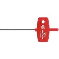 Wiha Stiftschlüssel mit Schlüsselgriff Sechskant schwarzoxidiert 3 x 60