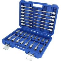 BRILLIANT TOOLS 1/2 Zoll Steckschlüssel-Satz, 30-tlg, Innensechskant-Profil