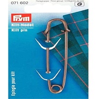 Prym Kiltnadel MS 76mm altmessing