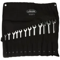 VIGOR Doppelgelenk Ratschen-Ring-Maulschlüssel Satz V6752/12 12-tlg.