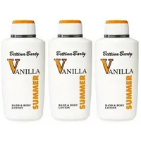 Bettina Barty Summer Vanilla Body Lotion 3 x 500