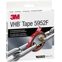 3M Klebeband doppelseitig 19mm x 3m, sw, für pulverlackierte
